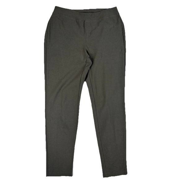 Eileen Fisher Pants - EILEEN FISHER Gray‎ Washable Stretch Viscose Crepe Pant Sz XS Quiet Luxury
